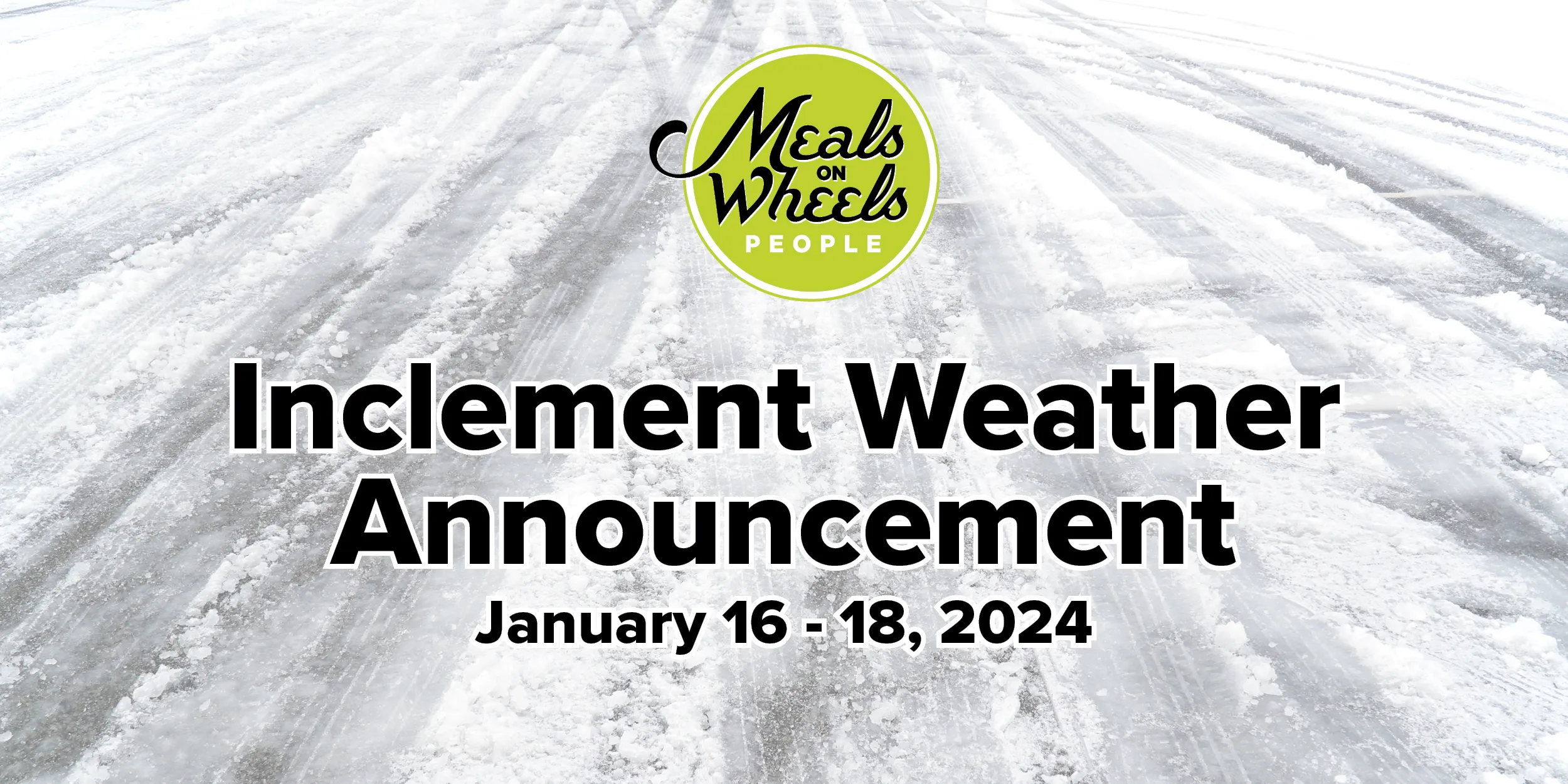 Inclement Weather Announcement