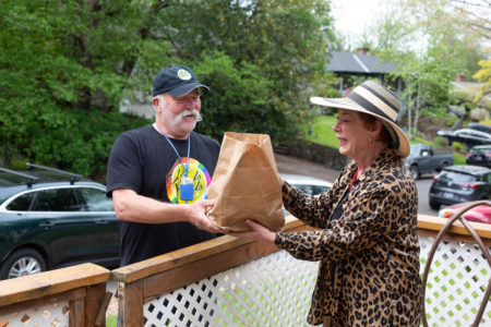 Meals on Wheels People volunteer delivery driver